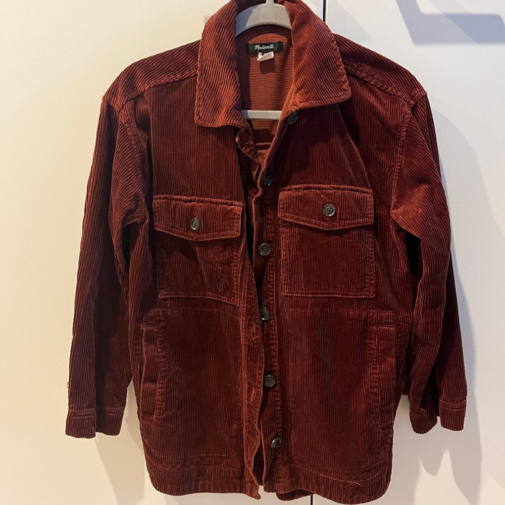 Madwell Corduroy Kentwood Oversized Shirt-Jacket XS